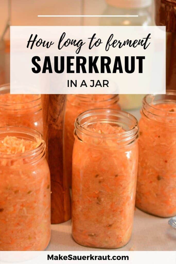 How Long To Ferment Sauerkraut in a Jar