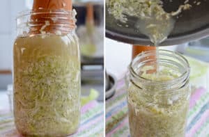 Dilly Delight Sauerkraut Recipe - Pack into jar. | makesauerkraut.com