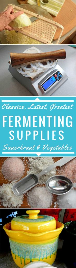 Fermenting supplies for sauerkraut and vegetables. | makesauerkraut.com