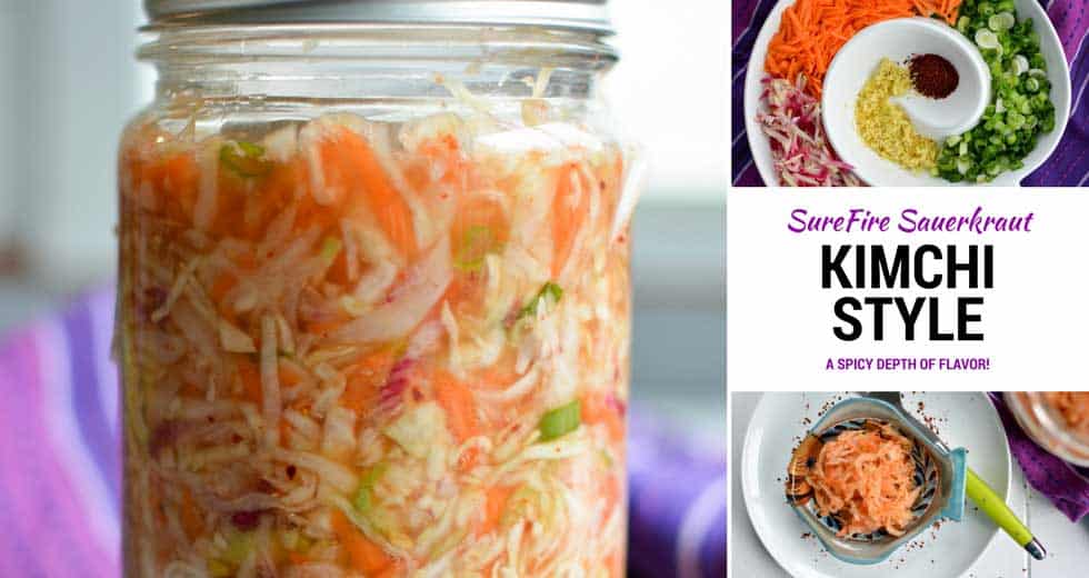 KimchiStyle Sauerkraut Recipe [A SPICY DEPTH OF FLAVOR!] MakeSauerkraut