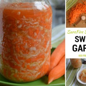 Sweet Garlic Sauerkraut Recipe. | makesauerkraut.com