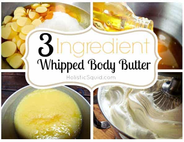 Whipped body butter for healthy skin. | makesauerkraut.com