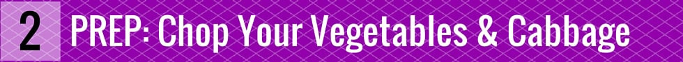 2 PREP: Chop Your Vegetable & Cabbage. | MakeSauerkraut.com