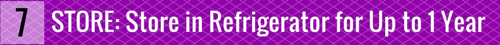 7 STORE: Store in Refrigerator for Up to 1 Year. | MakeSauerkraut.com