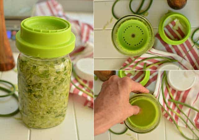 Making sauerkraut with the Ultimate Pickle Jar. | makesauerkraut.com