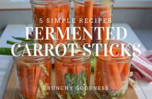 5 Simple Fermented Carrot Sticks Recipes. | makesauerkraut.com