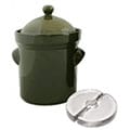 Fermenting crock from Stone Creek Trading. | makesauerkraut.com