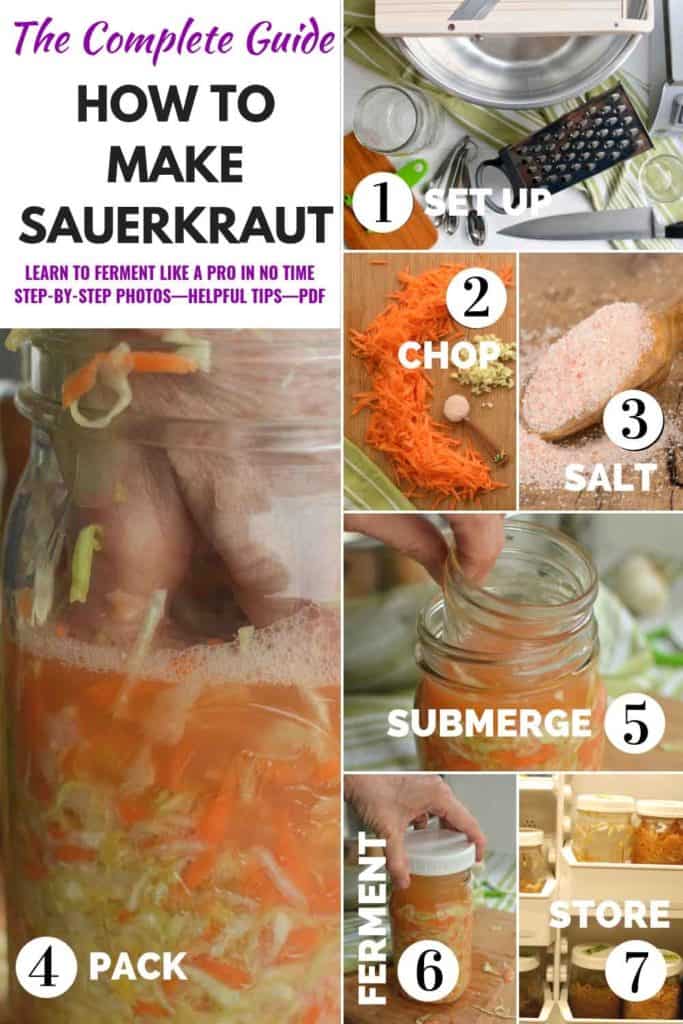 How to make sauerkraut in a jar. The Complete Guide. | MakeSauerkraut.com