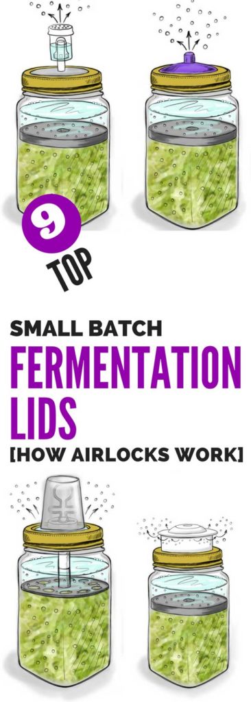 Fermentation lids with arilocks. | makesauerkraut.com