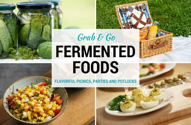 Use fermented foods to set yourself up for flavorful picnics, parties and potlucks. | makesauerkraut.com