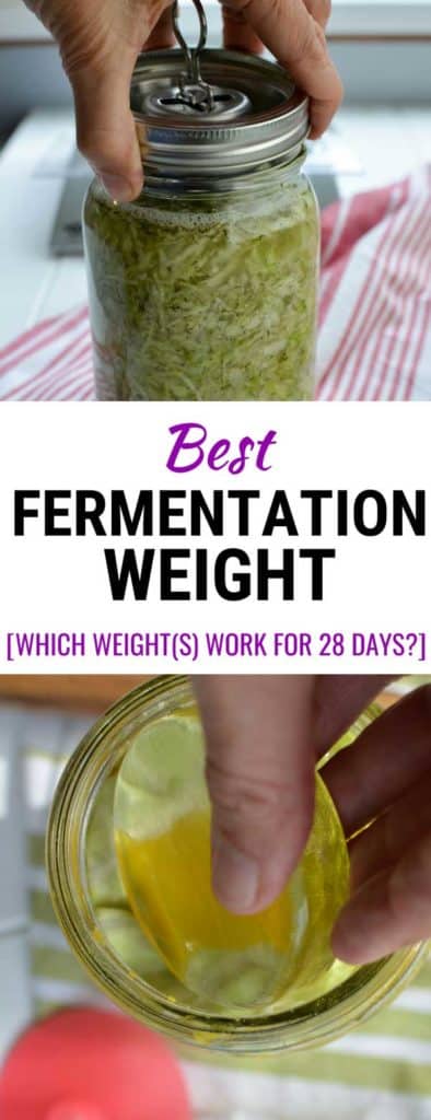 What is the BEST fermentation weight for fermenting in canning jars? | makesauerkraut.com