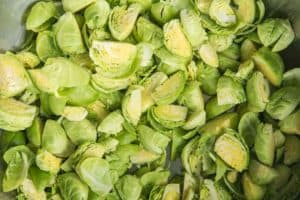 Brussels Sprout Kimchi recipe from WECK Small-Batch Preserrving. | makesauerkraut.com