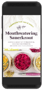 Mouthwatering Sauerkraut kindle format. | MakeSauerkraut.com
