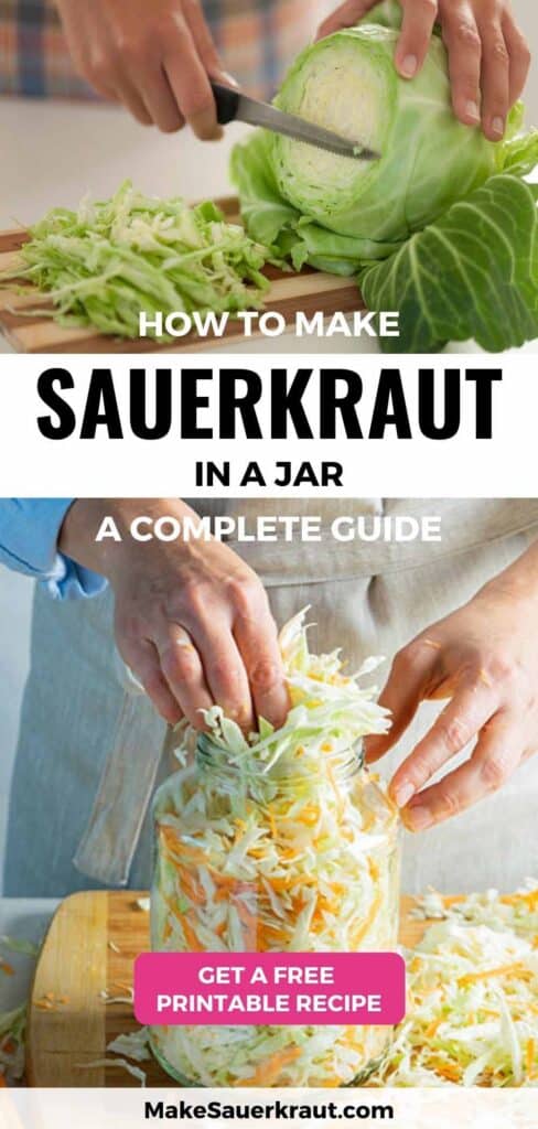 How to Make Sauerkraut in a Jar: A Complete Guide