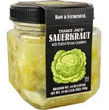 Trader Joe's sauerkraut. | MakeSauerkraut.com