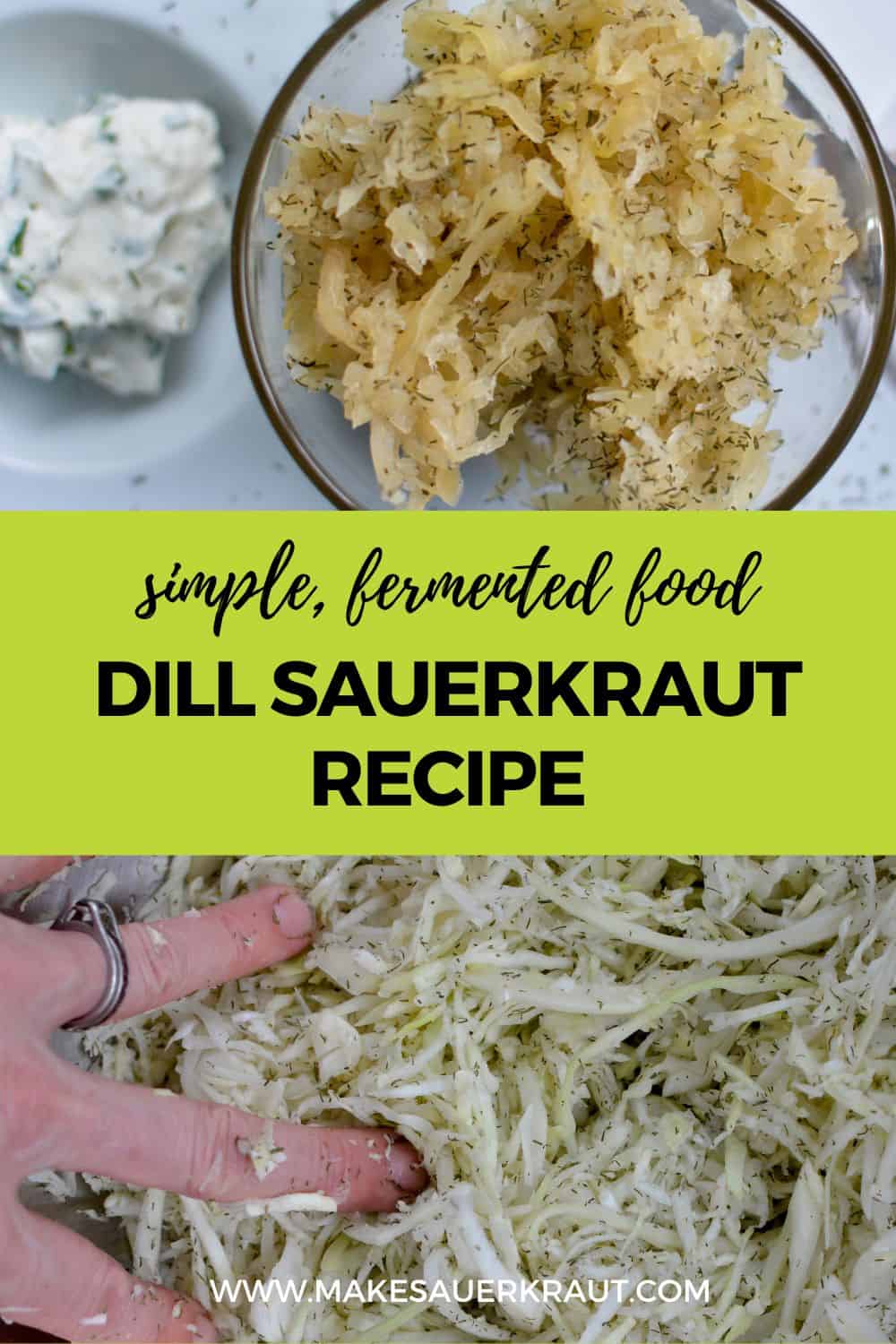 Dill Sauerkraut Recipe {Dilly Delight} MakeSauerkraut