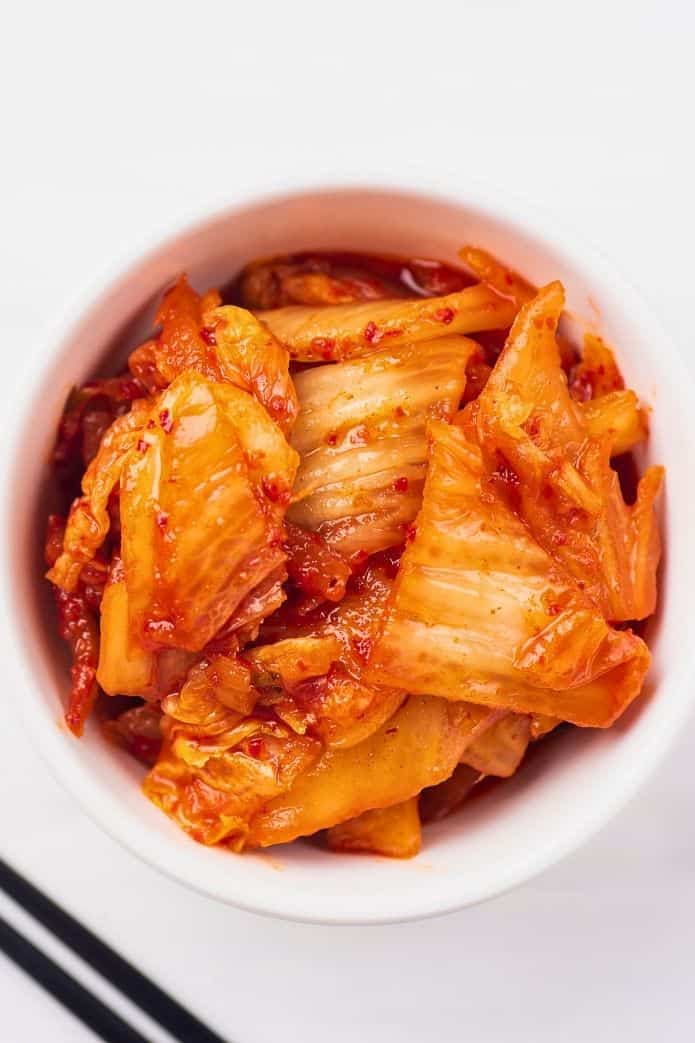 traditional kimchi Bowl of traditional kimchi | MakeSauerkraut.com
