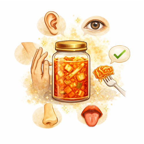 kimchi 5 senses